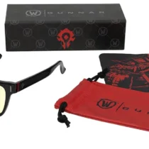 Комплект очила с калъф GUNNAR x World of Warcraft Horde Edition Onyx - Amber
