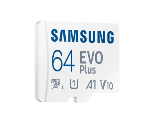 Карта памет Samsung EVO Plus microSDXC UHS-I 64GB Адаптер