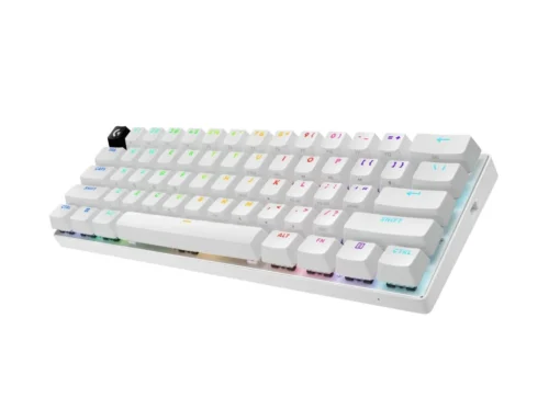 Геймърска клавиатура Logitech Pro X 60 Tactile White