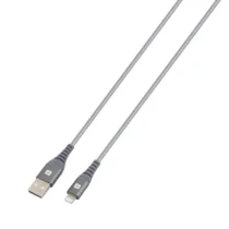 Кабел Skross USB-A - Lightning Метална оплетка 1.20 м Сив