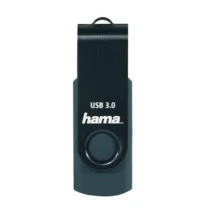 USB памет HAMA Rotate 256GB USB 3.0  90 MB/s Петролно синьо