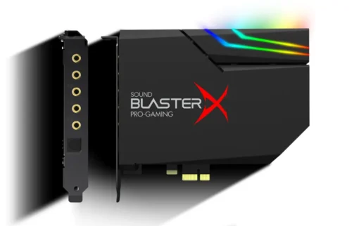 Звукова карта Creative Sound Blaster X AE-5 7.1 DAC + RGB AURORA LIGHTING