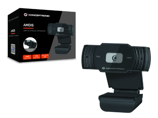 Уеб камера Conceptronic AMDIS04B FHD с микрофон