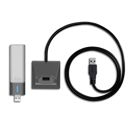 Безжичен USB 2-лентов адаптер TP-Link Archer TX20UH AX1800
