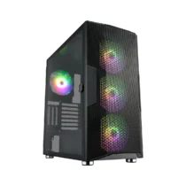 Кутия за компютър FSP CUT592 Black ARGB TG E-ATX Full - Tower