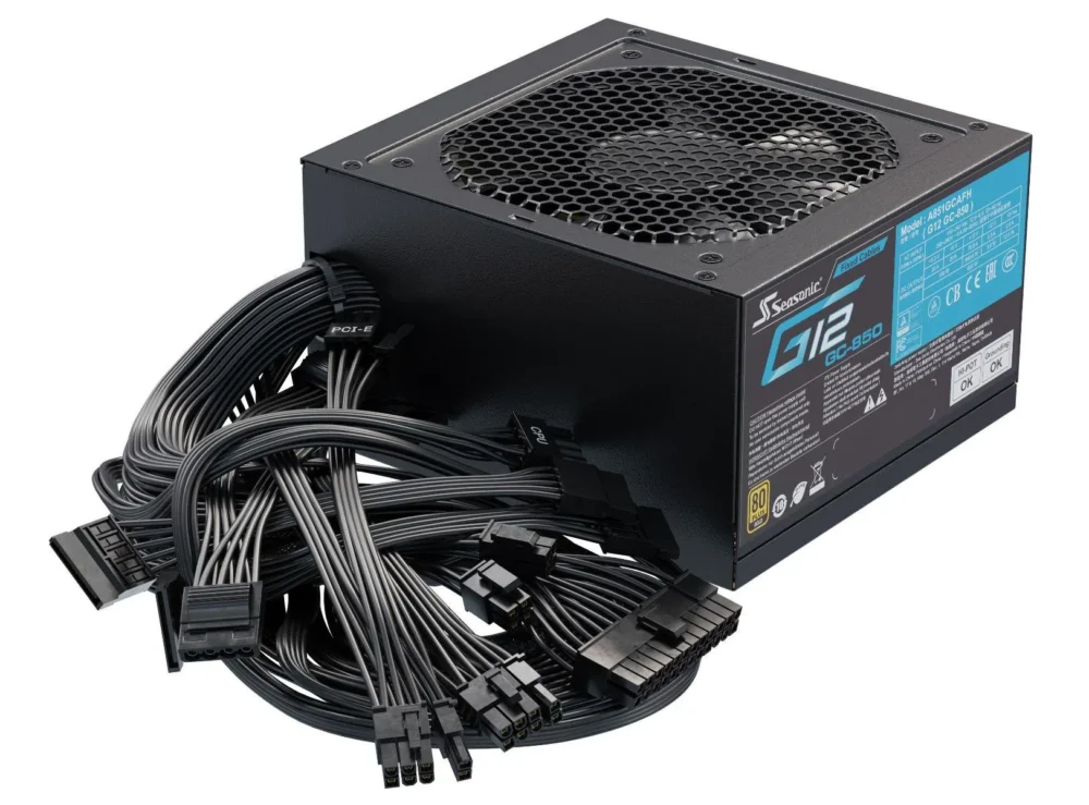Захранващ блок Seasonic G12-GC-850 850W 80+ GOLD