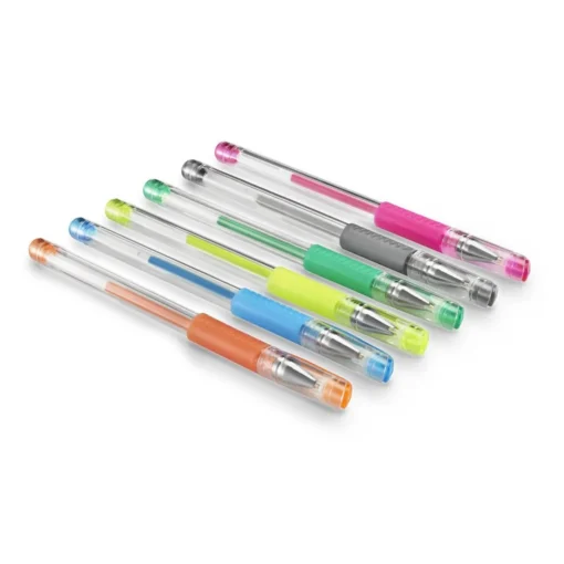 Комплект от 6 гел химикалки Hama “Glitter and