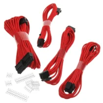 Комплект оплетени кабели PHANTEKS Red