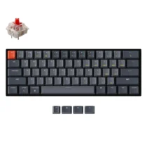 Геймърска Механична клавиатура Keychron K12 Hot-Swappable 60% Gateron Red Switch White LED