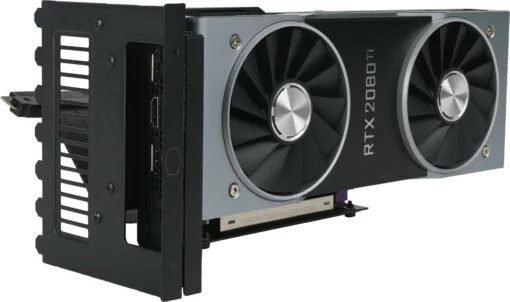 Cooler Master GPU holder V2 Брекет и кабел за вертикален монтаж на видео