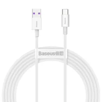 Кабел Baseus Superior CATYS-A02 USB-A към USB-C 66W 2м бял