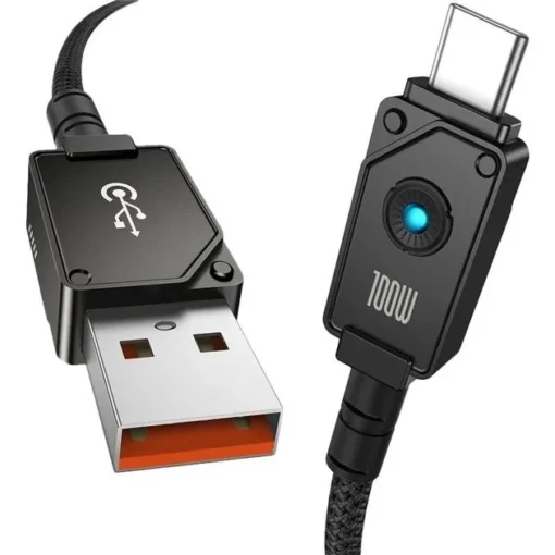 Кабел Baseus Unbreakable Series USB към Type-C 100W 2м P10355801111-01 –
