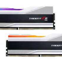 Памет за компютър G.SKILL Trident Z5 RGB White 64GB(2x32GB) DDR5 PC5-48000 6400MHz CL32