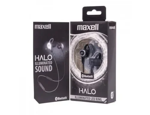 Блутут слушалки-тапи MAXELL HALO SPORT True Wireless Bluetooth 5.0 Черни
