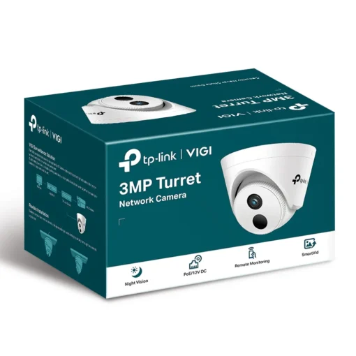Куполна мрежова камера TP-Link VIGI C400HP 3MPx с 2.8 мм