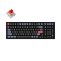 Геймърска Механична клавиатура Keychron K4 Pro Hot-Swappable Full-Size K Pro Red Switch White