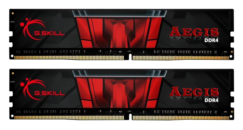 Памет за компютър G.SKILL Aegis 16GB(2x8GB) DDR4 PC4-21333 2666MHz CL19