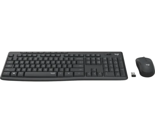 Kомплект безжични клавиатура с мишка Logitech MK295 Silent