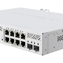 Суич MikroTik CSS610-8P-2S+IN 8 x Gigabit Ethernet ports 2 x SFP PoE out
