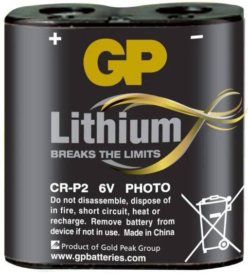 Фото литиева батерия GP CR-P2