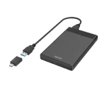 Чекмедже за твърд диск HAMA 2.5" SSD HDD USB 3.2 Gen 1 SATA III Черен