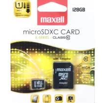 Карта памет Maxell micro SDXC 128GB Class 10 Адаптер