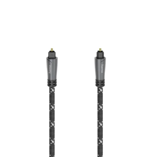 Оптичен аудио кабел HAMA 205140 ODT plug (Toslink) Метални накрайници 3 м