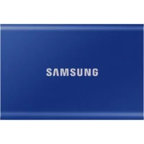 Външен SSD диск Samsung T7 Indigo Blue SSD 1000GB USB-C Син