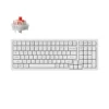 Геймърска Механична клавиатура Keychron K4 Pro White Hot-Swappable Full-Size K Pro Red Switch RGB