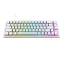 Геймърскa механична клавиатура XTRFY K5 Transperant White 65% Hotswap RGB US Layout Kailh