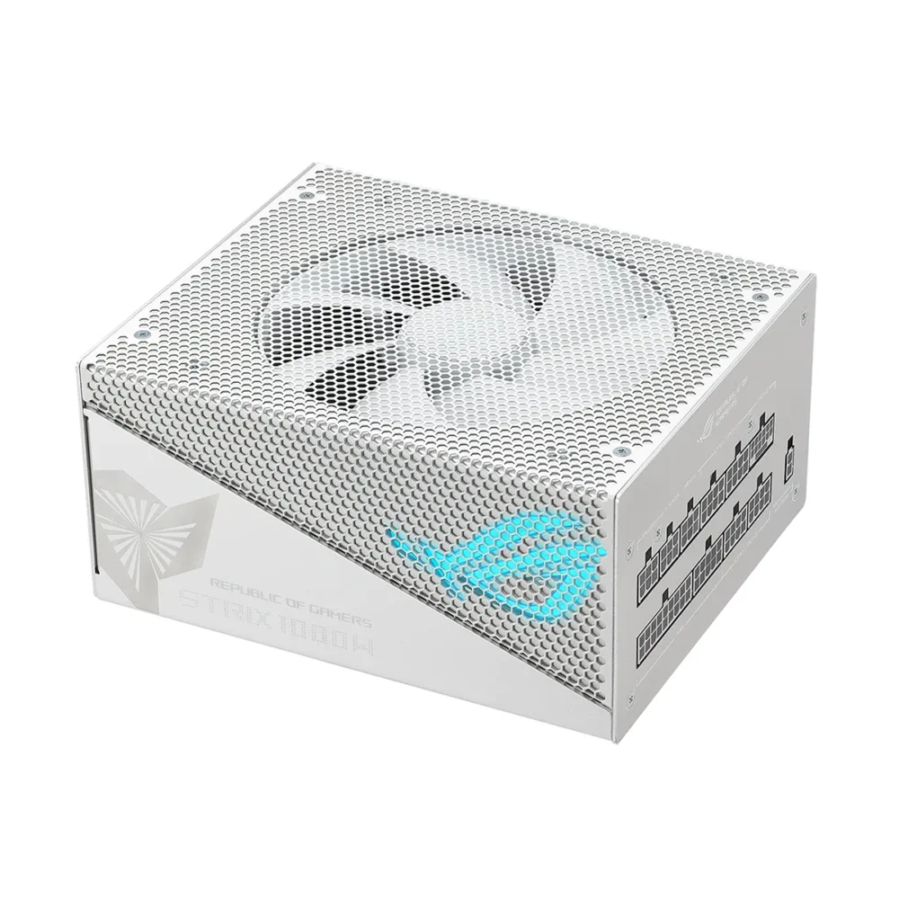 Захранващ блок ASUS ROG Strix 1000W 80+ Gold Aura White Edition ATX 3.0 PCIe 5.0