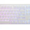 Геймърскa механична клавиатура Ducky One 3 Pure White Full Size Hotswap Cherry MX Blue RGB PBT