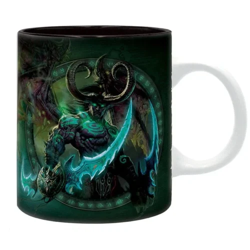 Чаша ABYSTYLE WORLD OF WARCRAFT - Illidan - subli 320 ml Зелен