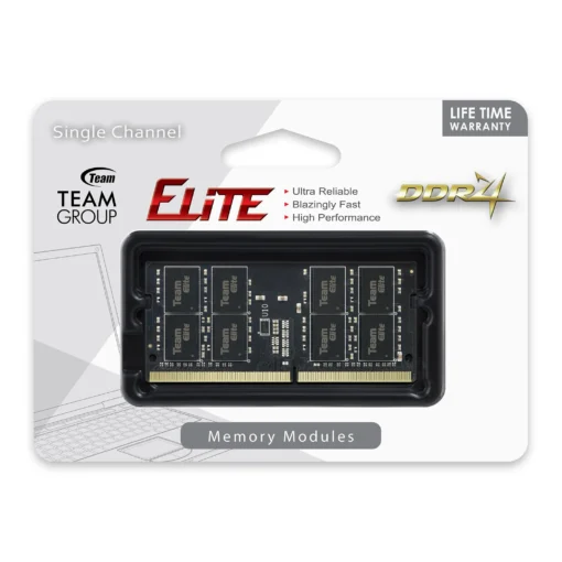 Памет за лаптоп Team Group Elite DDR4 SO-DIMM 4GB 2666MHz CL19-19-19-43