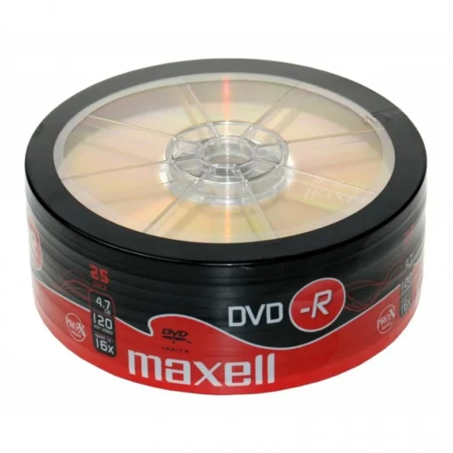 DVD-R MAXELL 47 GB 16x 25 бр.
