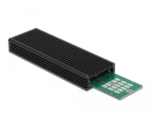 Външно чекмедже Delock за M.2 NVMe PCIe или SATA SSD