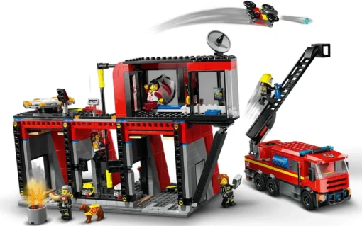 LEGO City – Fire Station with Fire Truck – 60414