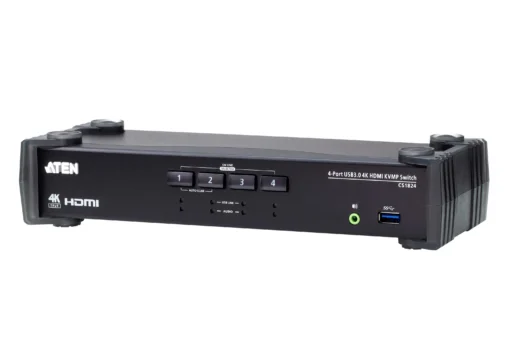 KVMP превключвател ATEN CS1824 4-портов 4K USB 3.0 HDMI Audio