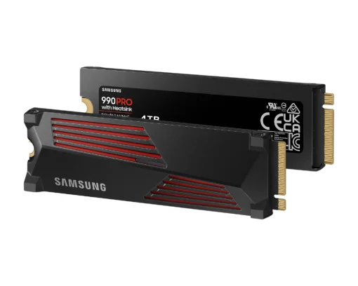 SSD диск SAMSUNG 990 PRO с Heatsink 4TB