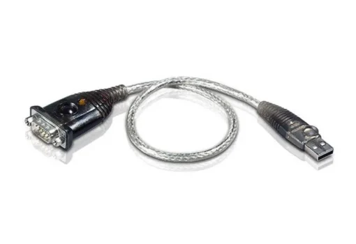 Кабел конвертор ATEN UC232 USB-A мъжко - Сериен порт RS232 35 cm