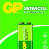 Цинк карбонова батерия GP 1604GLF-U1 6F22 9V Greencell 1 бр.