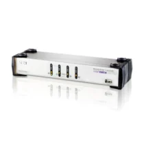 KVMP превключвател ATEN CS1744C-AT 4-портов PS/2-USB VGA Dual Display Audio