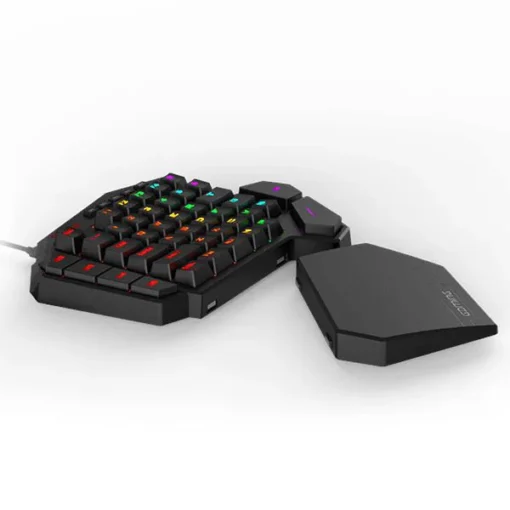 RGB механична геймърска клавиатура за една ръка Redragon Diti