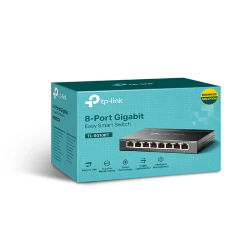 Комутатор Ethernet TP-Link TL-SG108E v6 8-портов