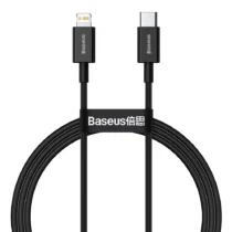 Кабел Baseus Superior USB Type C към Lightning 20W 1м CATLYS-A01 - черен