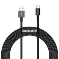 Кабел Baseus Superior CATYS-A01 USB-A към USB-C 66W 2м черен