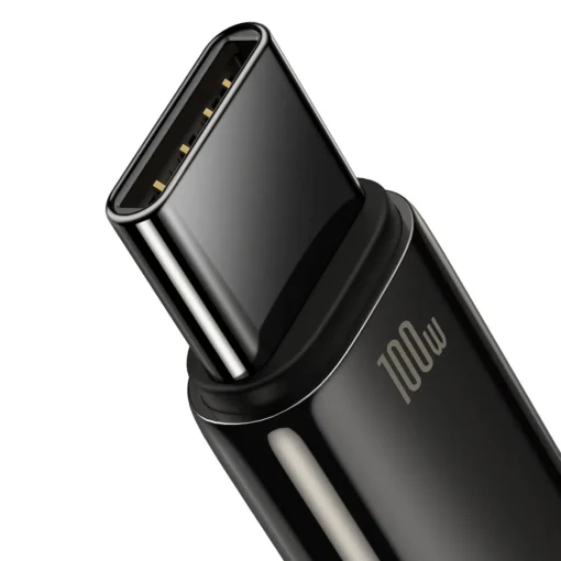 Кабел Baseus Tungsten Gold 100W USB-A към USB-C 1м CAWJ000001 –