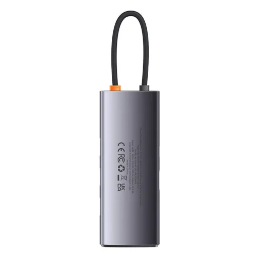 Хъб Baseus Metal Gleam Series 6в1 USB Type C към 3x USB 3.0 + HDMI + USB-C PD + VGA WKWG030013 –