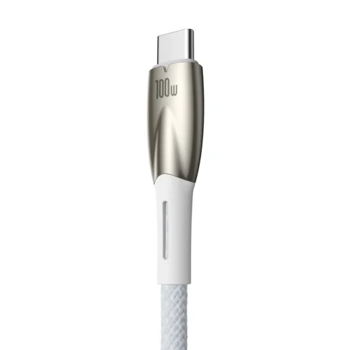 Кабел Baseus Glimmer Series USB-A – USB-C 100W 480Mbps 2м CADH000602 –