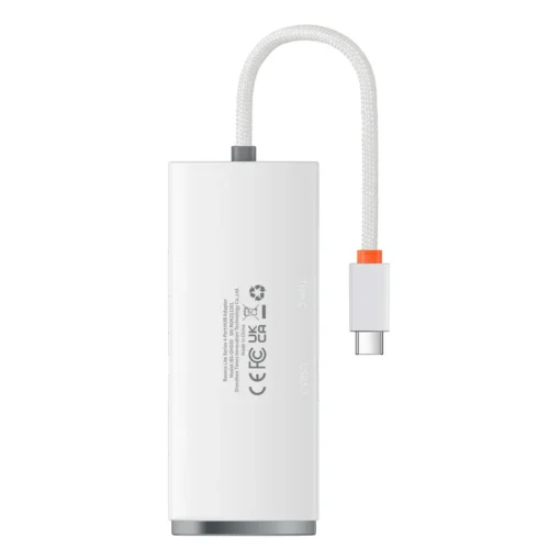 USB хъб Baseus WKQX030302 5 в 1 USB Type C – 4x USB 3.0 25см –